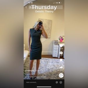 NWT Theory Power Dress